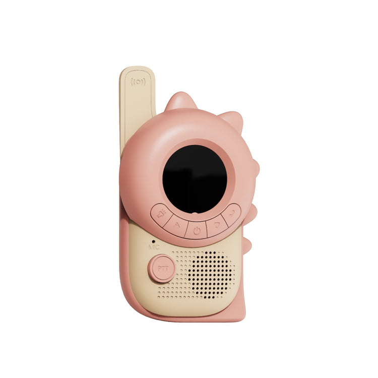 ZOO FAMILY. Zoo walkie talkie Dino pink-Dino green