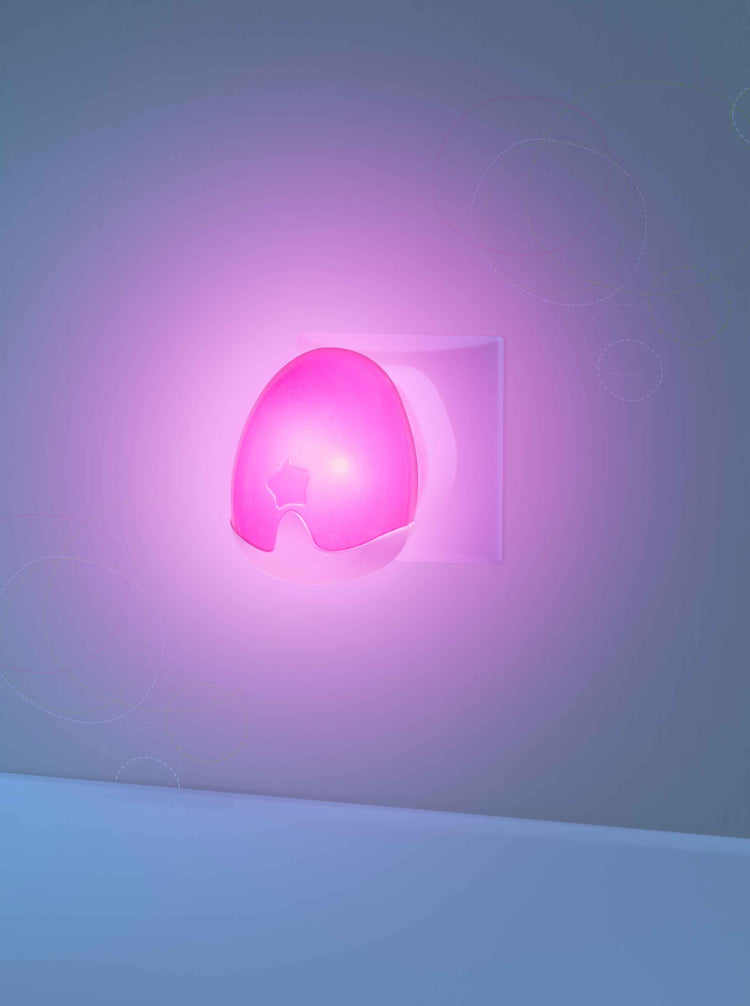 RG02-P-PBOPS. Automatic night light (pink)