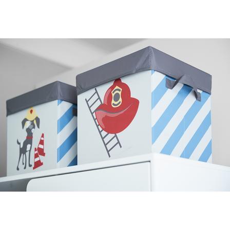 Storage box 1pcs. Heroes print 29,5x29,5x30,5cm