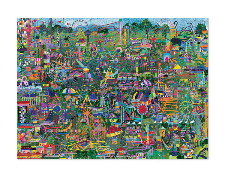 CROCODILE CREEK. Puzzle Amusement parks of the world 1000pc
