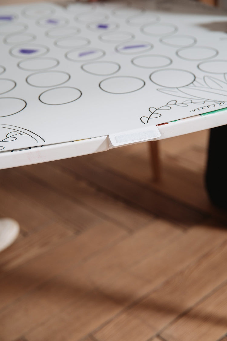 DB KIDS. Table top Refill Coloritable Safari 60x60cm