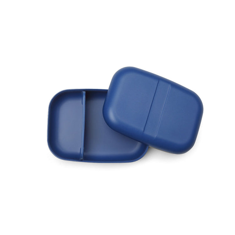 EKOBO. Rectangular bamboo bento lunch box - blue