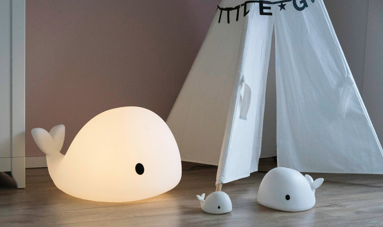 FLOW. Moby large -  Night light (white)