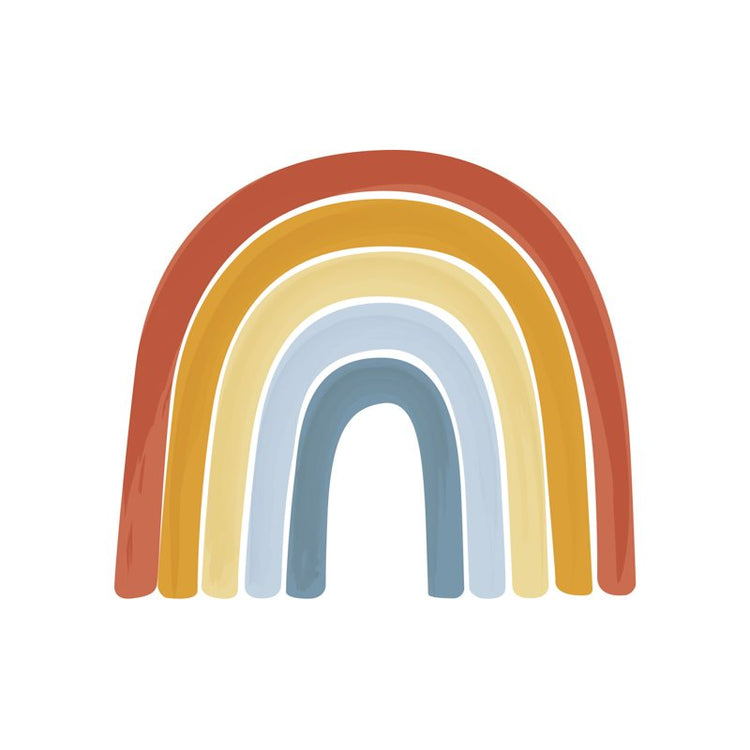 LITTLE DUTCH. Digital non-woven wallpaper Rainbow Pure & Nature
