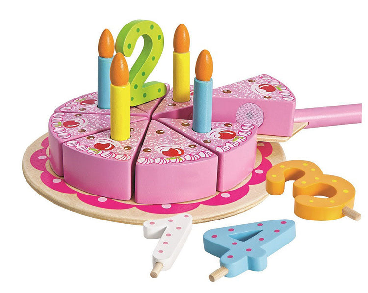 GERARDO'S. Wooden Birthday Cake