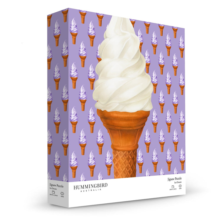 HUMMINGBIRD. 1000 Piece Jigsaw Puzzle: Ice Cream