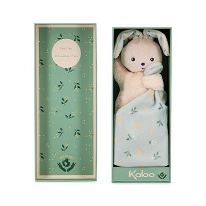 CARRE DOUCEUR. Doudou rabbit Citrus Bouquet 18cm