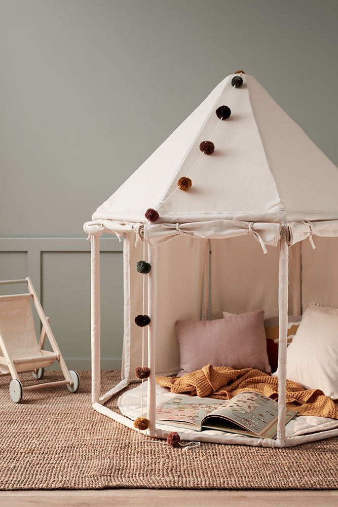 KIDS CONCEPT. Ξύλινο σπιτάκι πολύγωνικό Montessori (φυσικό)