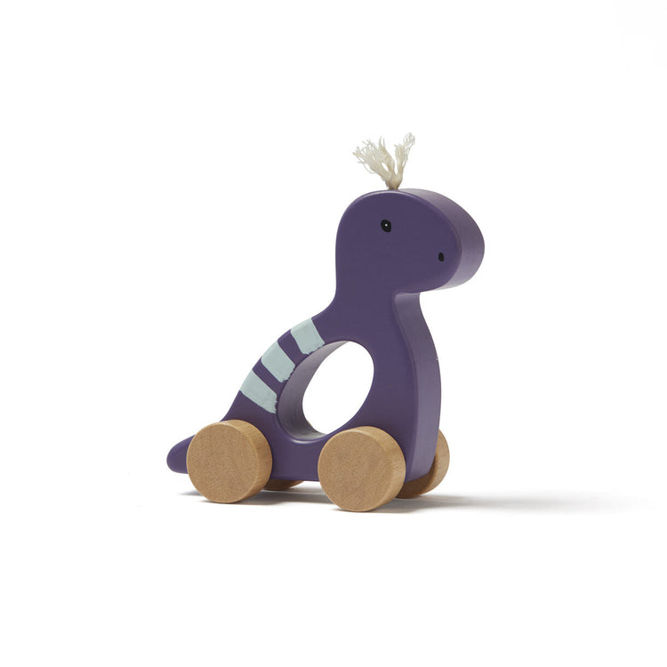 KIDS CONCEPT. Dino push along purple NEO