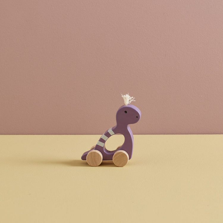 KIDS CONCEPT. Dino push along purple NEO