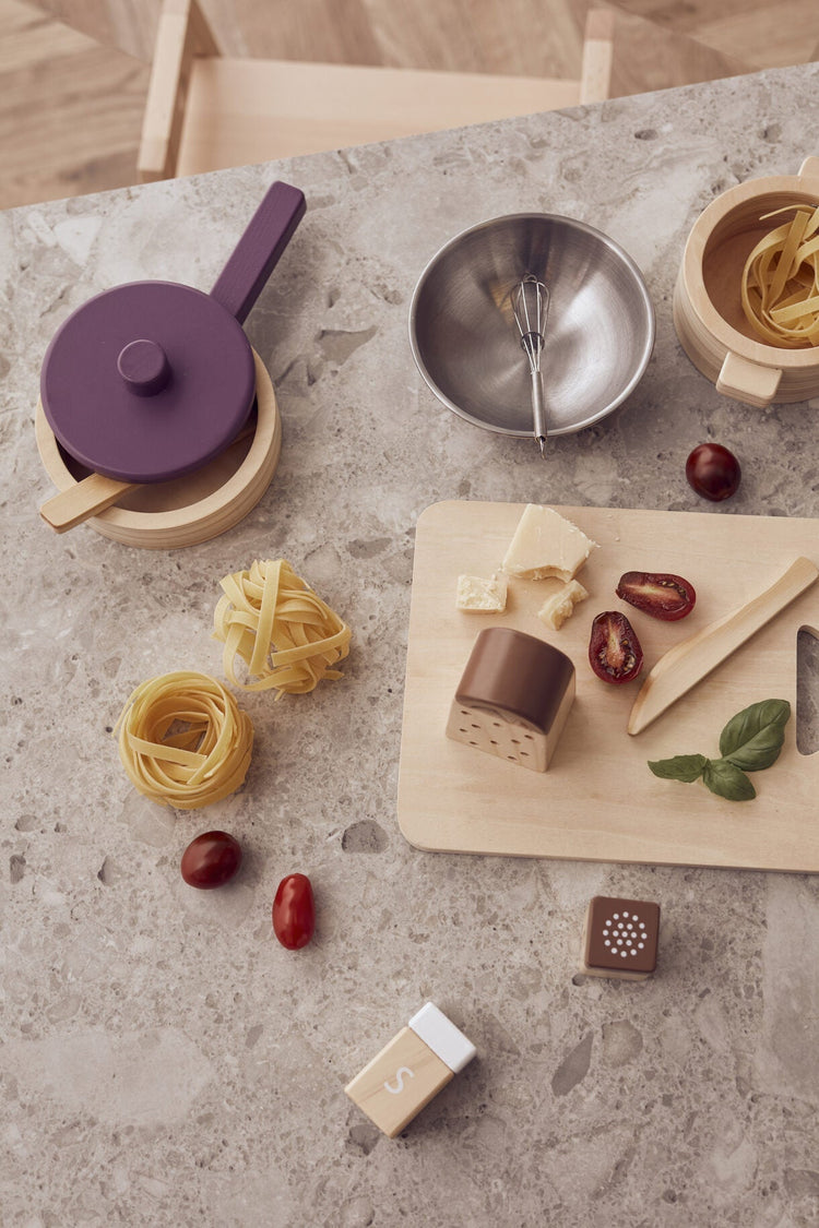 KIDS CONCEPT. Ξύλινο σετ μαγειρικής Bistrot