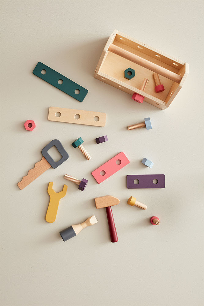 KIDS CONCEPT. Ξύλινη εργαλειοθήκη KID'S HUB