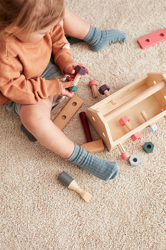KIDS CONCEPT. Ξύλινη εργαλειοθήκη KID'S HUB
