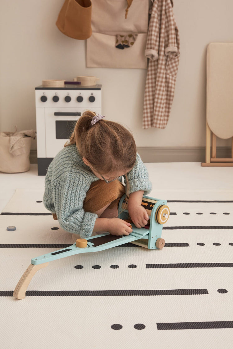 KIDS CONCEPT. Ξύλινη ηλεκτρική σκούπα KID'S HUB