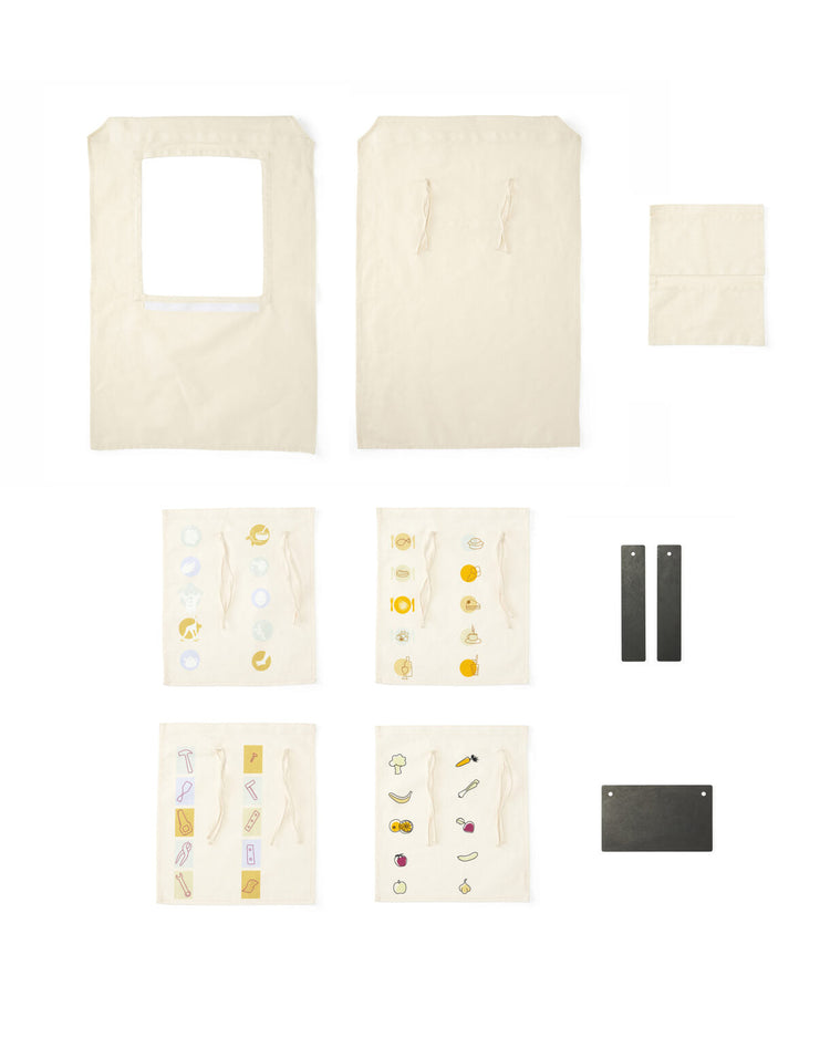 KIDS CONCEPT. Σετ παιχνιδιού ρόλων για σπιτάκι Montessori KID'S HUB
