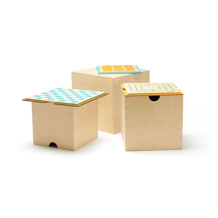 KIDS CONCEPT. Game board storage 3 set