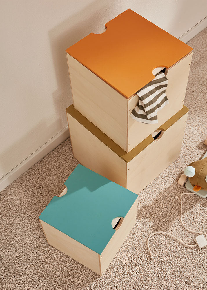 KIDS CONCEPT. Game board storage 3 set