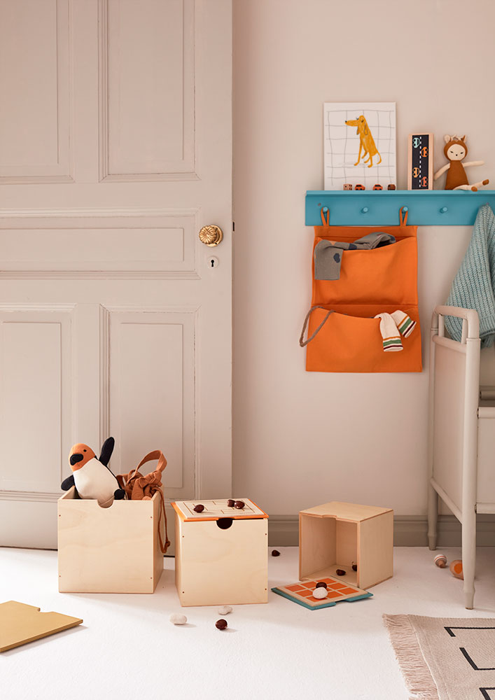 KIDS CONCEPT. Game board storage 3 set