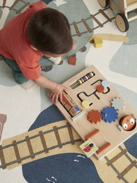 KIDS CONCEPT. Ξύλινη περπατήστρα δραστηριοτήτων EDVIN