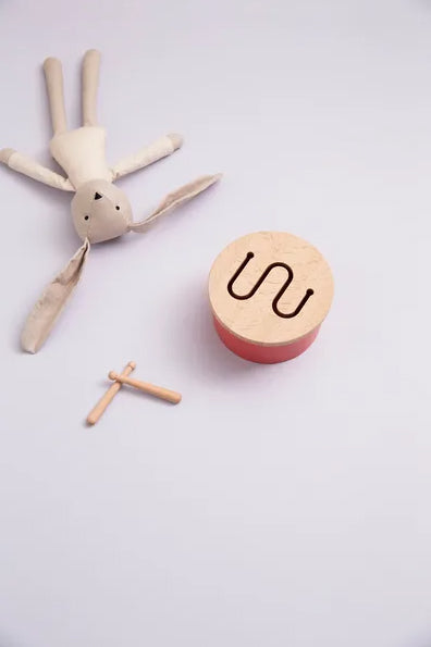 KIDS CONCEPT. Drum light red
