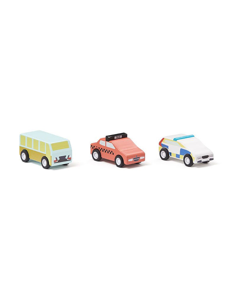 KIDS CONCEPT. Pull back cars AIDEN