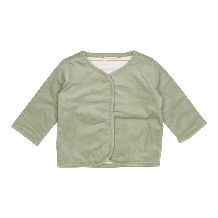 Reversible jacket Vintage Sunny Stripes/Green