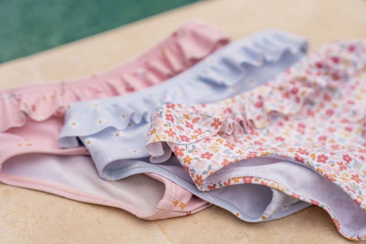 LITTLE DUTCH. Swim pants ruffles Summer Flowers