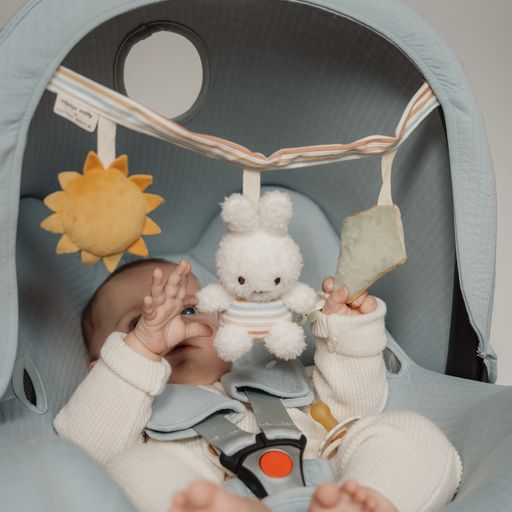 LITTLE DUTCH. Vintage Sunny Stripes Carseat toy