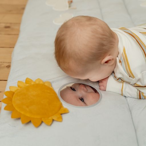 LITTLE DUTCH. Miffy playpen mat Vintage Sunny Stripes