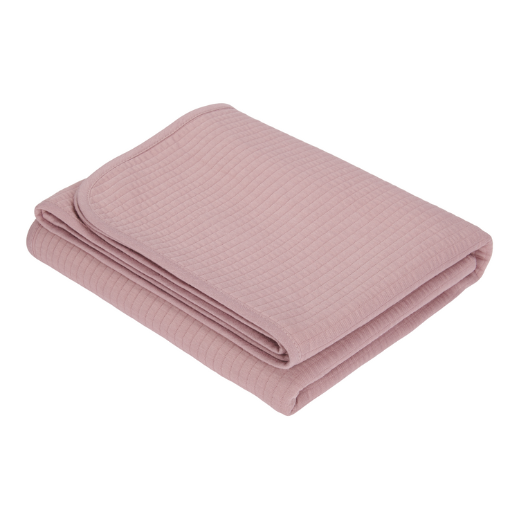 LITTLE DUTCH. Κουβέρτα καλοκαιρινή Pure Mauve 110 x 140