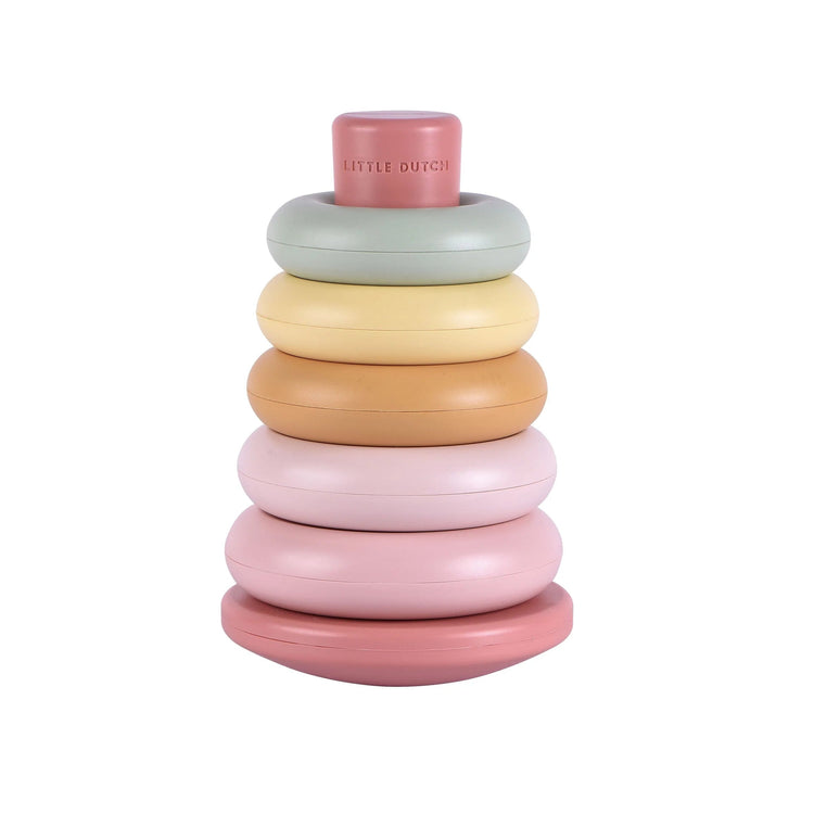 LD Stacking Rings Pink
