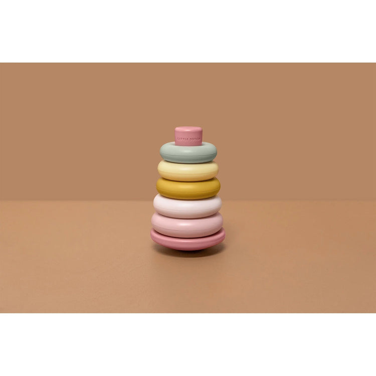 LD Stacking Rings Pink
