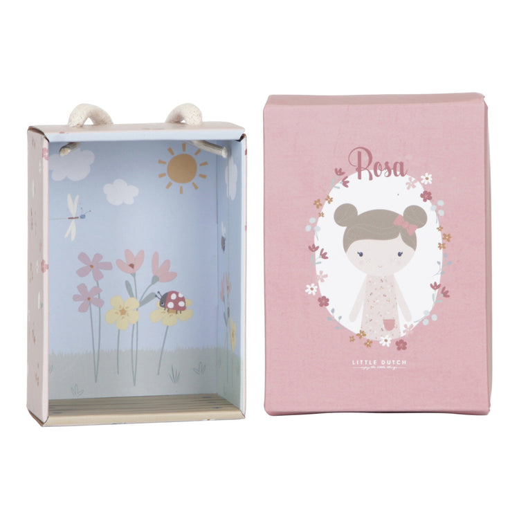 LITTLE DUTCH. Cuddle doll Rosa 10cm - New