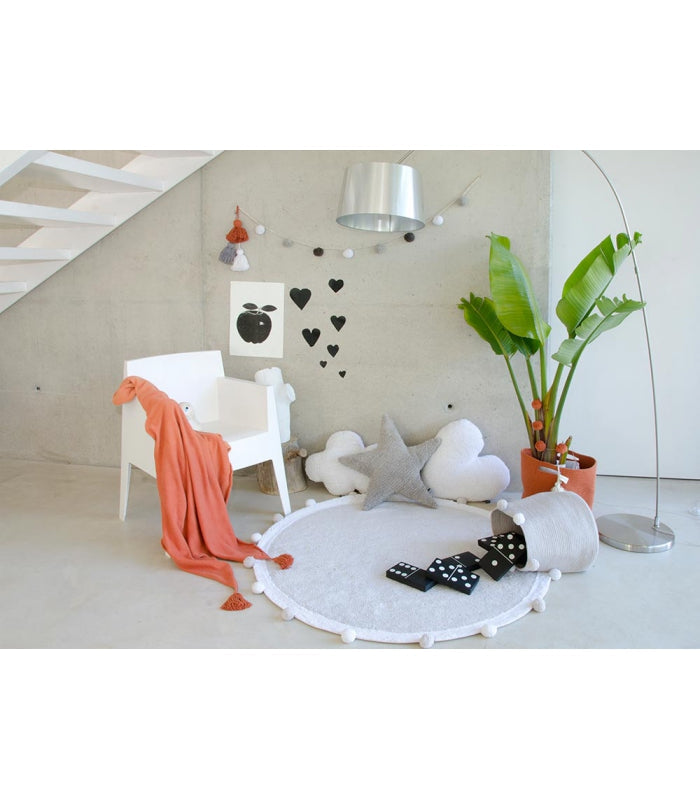 Lorena Canals. Bubbly basket Grey
