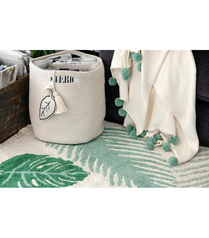 Lorena Canals. Καλάθι αποθήκευσης Leaf Natural