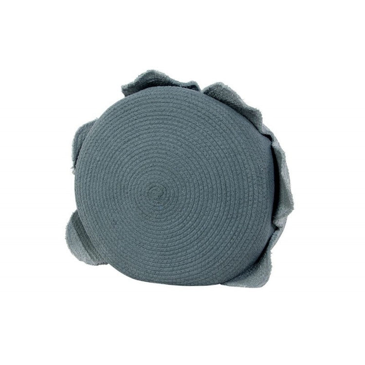 Lorena Canals. Basket Petals Vintage Blue - Dark Green 20Χ33Χ33
