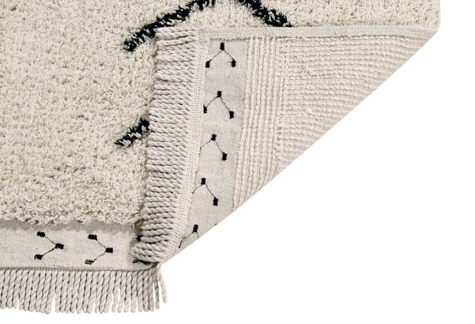 Lorena Canals. Washable Rug BEREBER Rhombs. 140x210