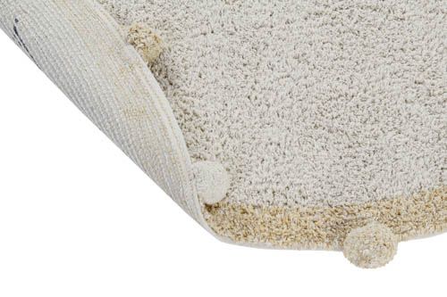 Lorena Canals. Χαλί δωματίου Bubbly στρόγγυλο (natural-honey) 120