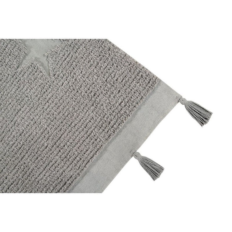 Lorena Canals. Washable Rug Hippy Stars Grey