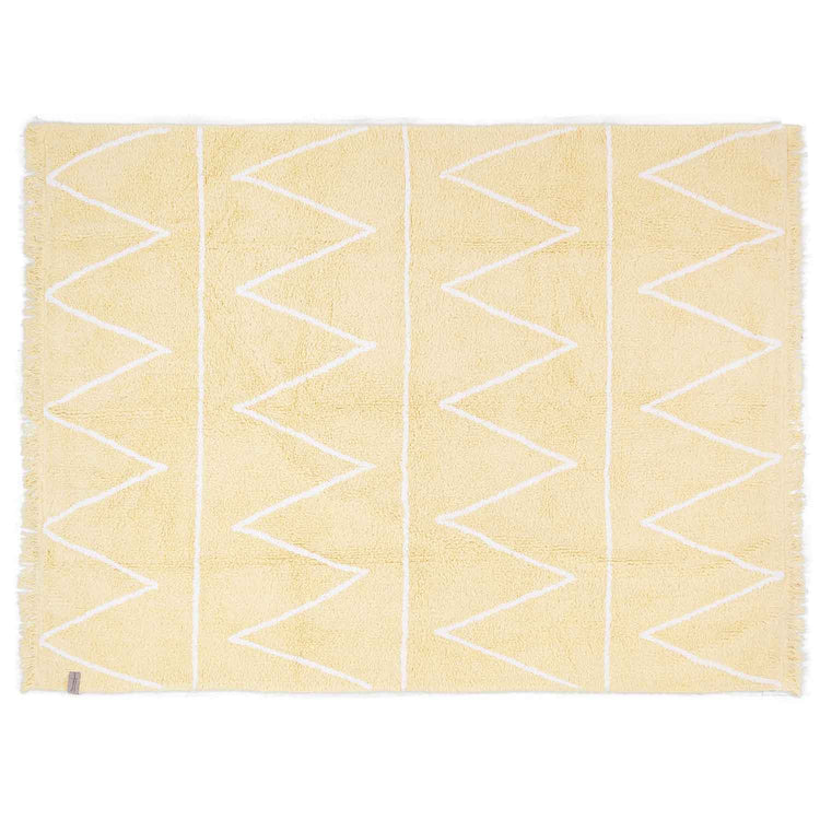 Lorena Canals. Washable Rug Hippy Yellow
