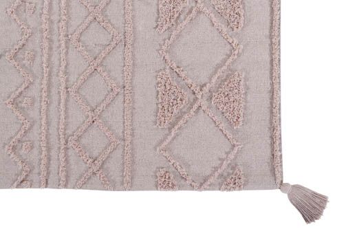 Lorena Canals. Washable Rug Tribu Vintage Nude 140X200