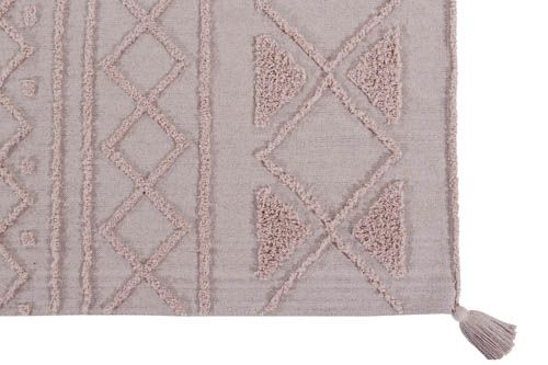 Lorena Canals. Washable Rug Tribu Vintage Nude 120X160
