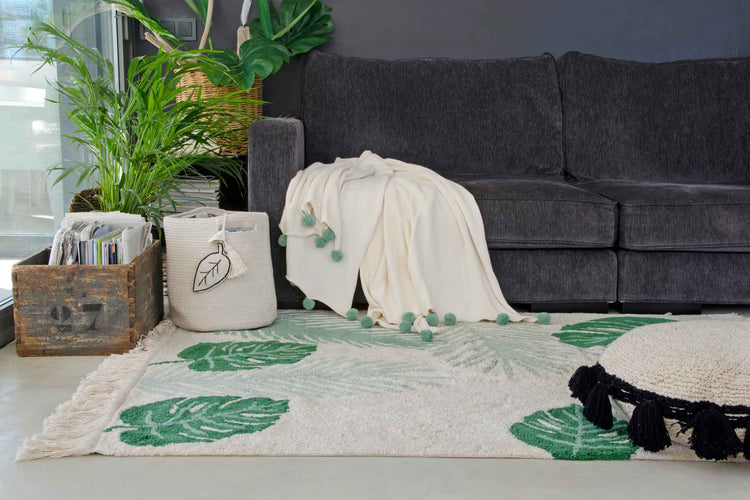 Lorena Canals. Χαλί δωματίου Plants Tropical Green. 140X200