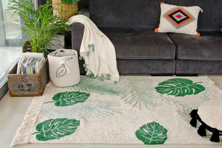 Lorena Canals. Χαλί δωματίου Plants Tropical Green. 140X200