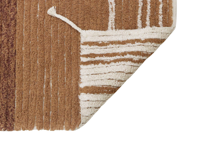 Lorena Canals. Washable Rug Reversible Twin Toffee 120 x 160 cm