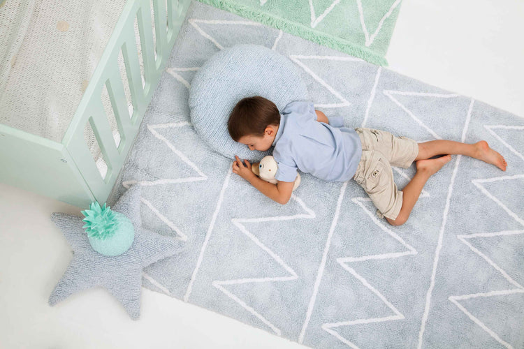Lorena Canals. Cushion Star Light Blue