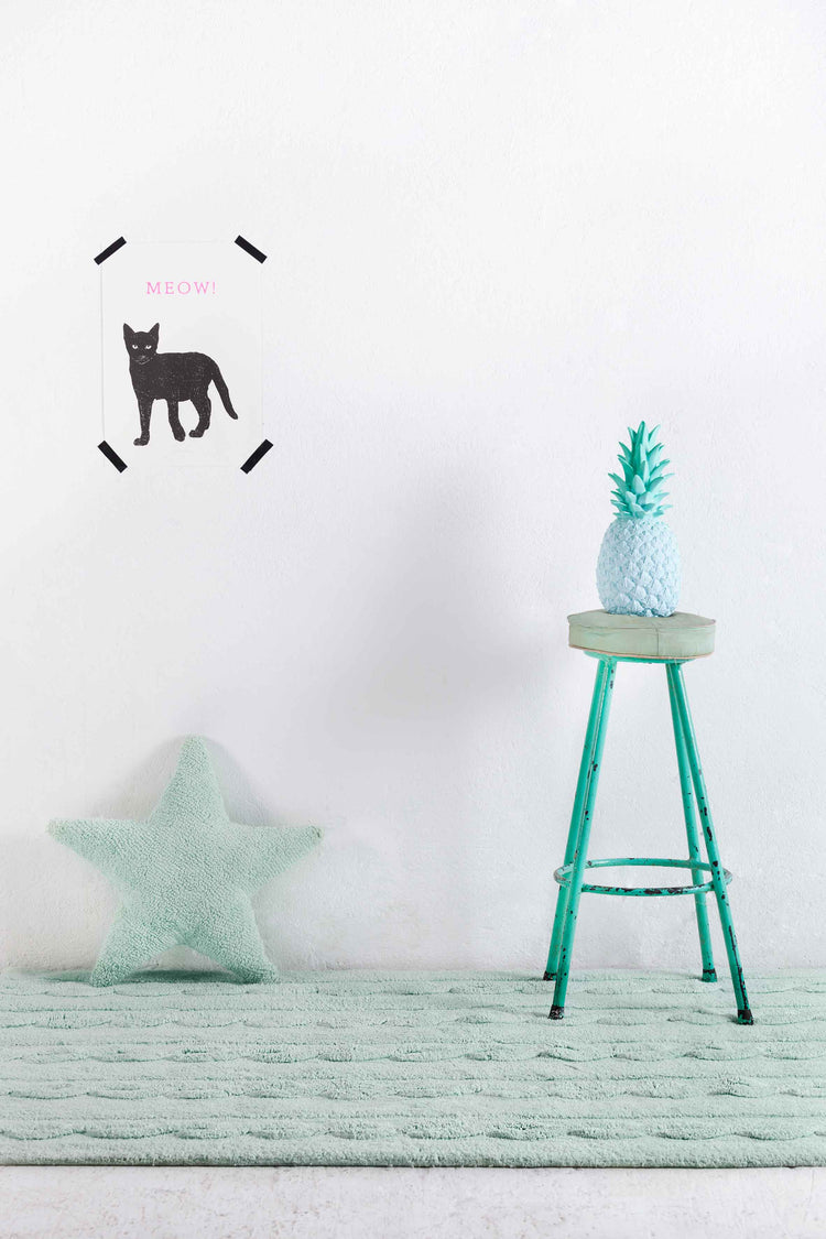Lorena Canals. Cushion Star Soft Mint