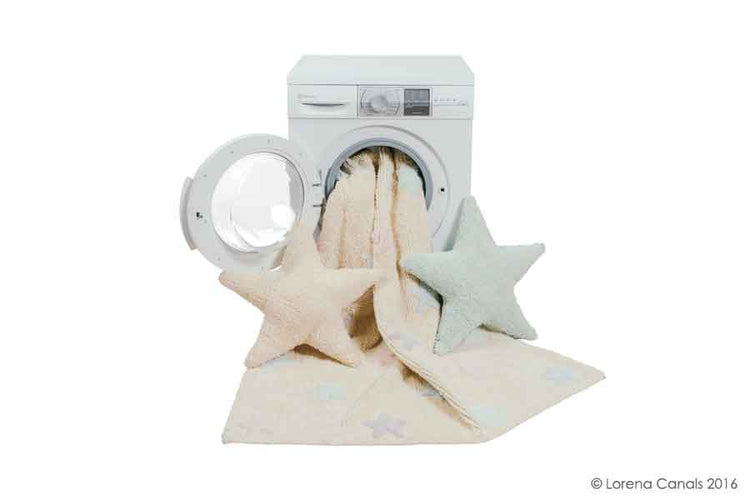 Lorena Canals. Cushion Star Soft Mint