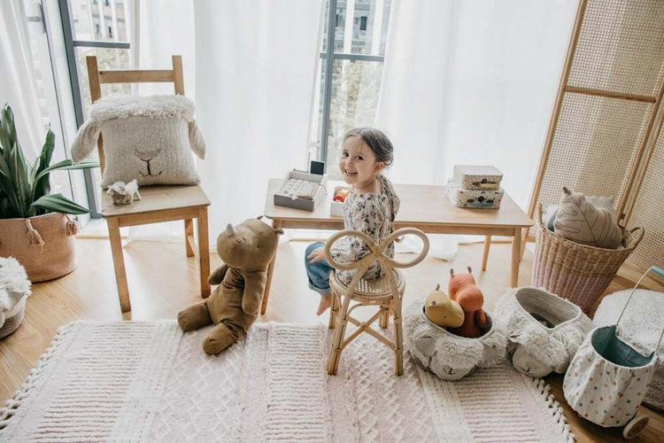 Lorena Canals. Woolable Rug Ari Rose