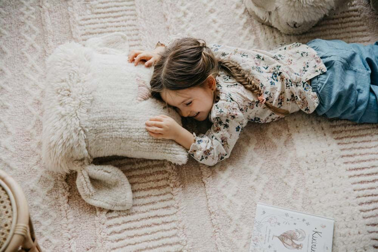 Lorena Canals. Woolable Rug Ari Rose